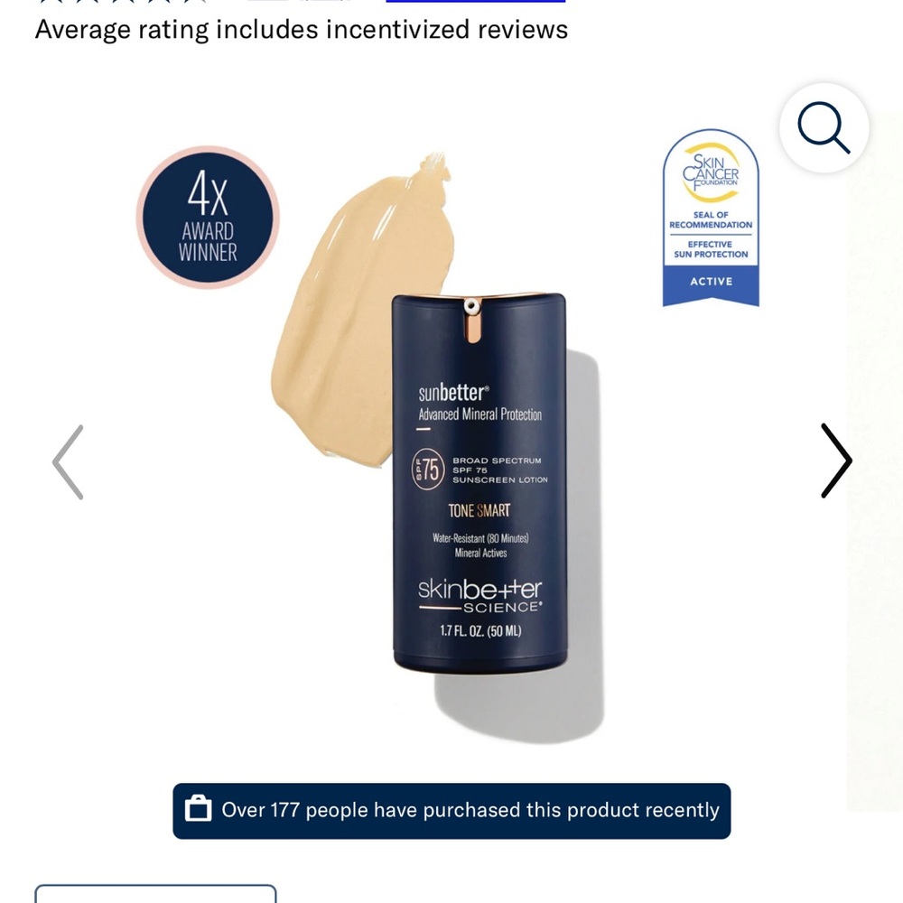 Blue and Gold Suncare Skincare with Pump Dispenser